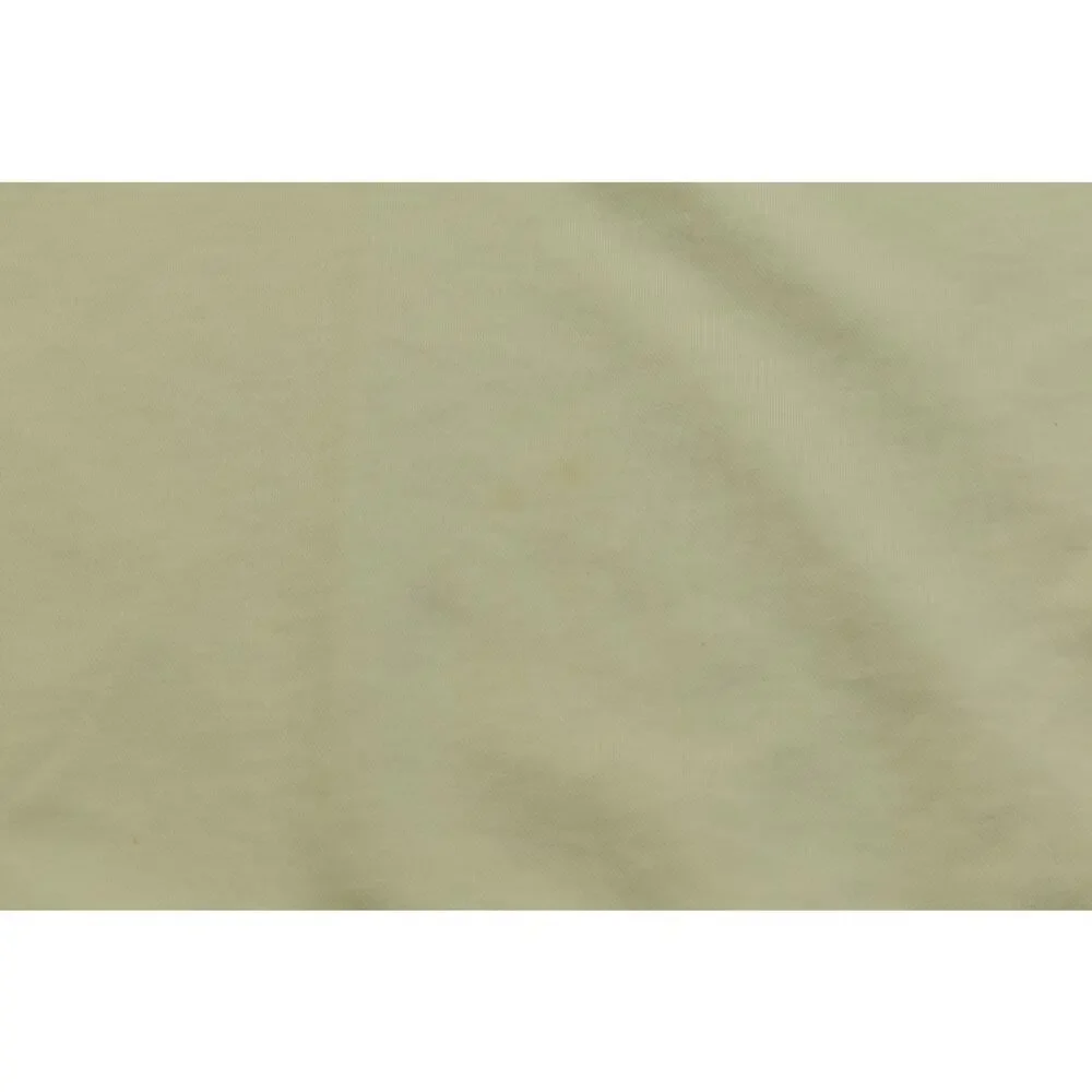 Champion 4X Cream V-Neck Sweatshirt Embroidered Logo Pockets Plus Size Oversized